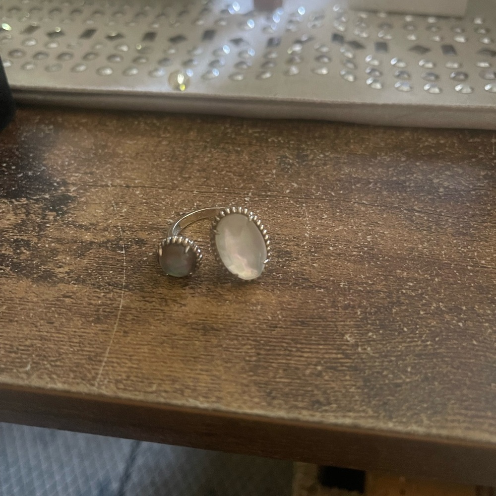 Adjustable Moonstone Ring - image 4